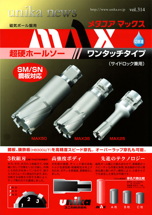 ユニカ メタコアマックス50 ワンタッチタイプ 58.0mm MX5058.0